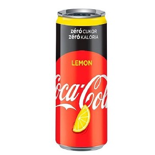 Coca Cola Lemon Zero 330 ml